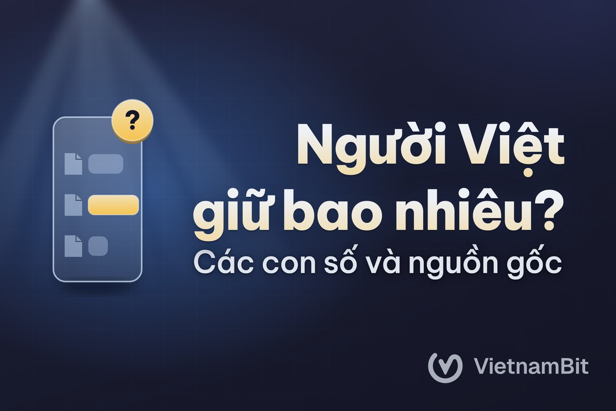 Người Việt giữ bao nhiêu tài sản mã hóa, số liệu từ đâu?